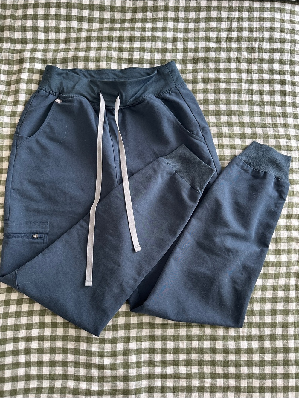 FIGS Dark Harbor Drawstring Jogger Scrubs